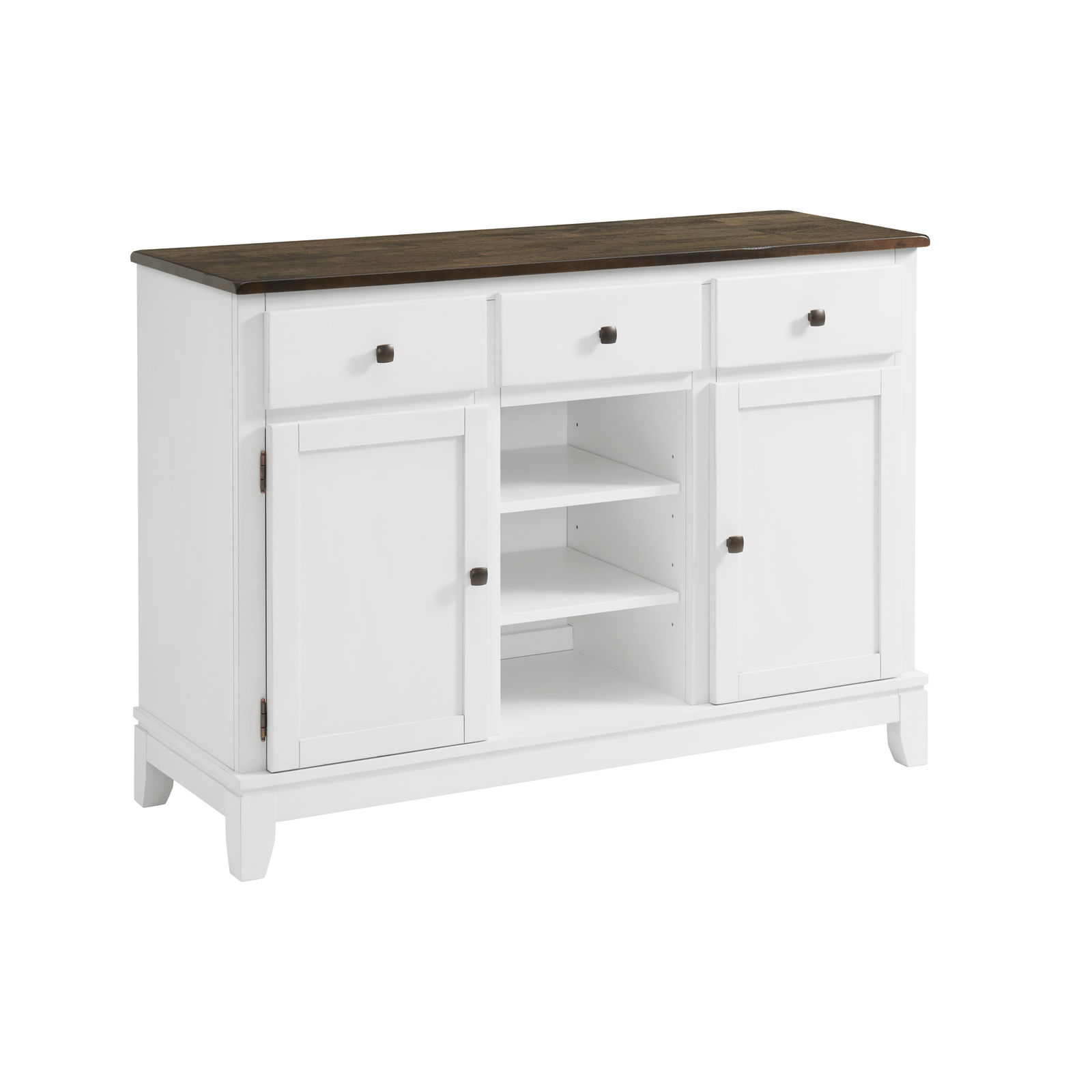 Kona Sideboard Gray and White interconfurniture